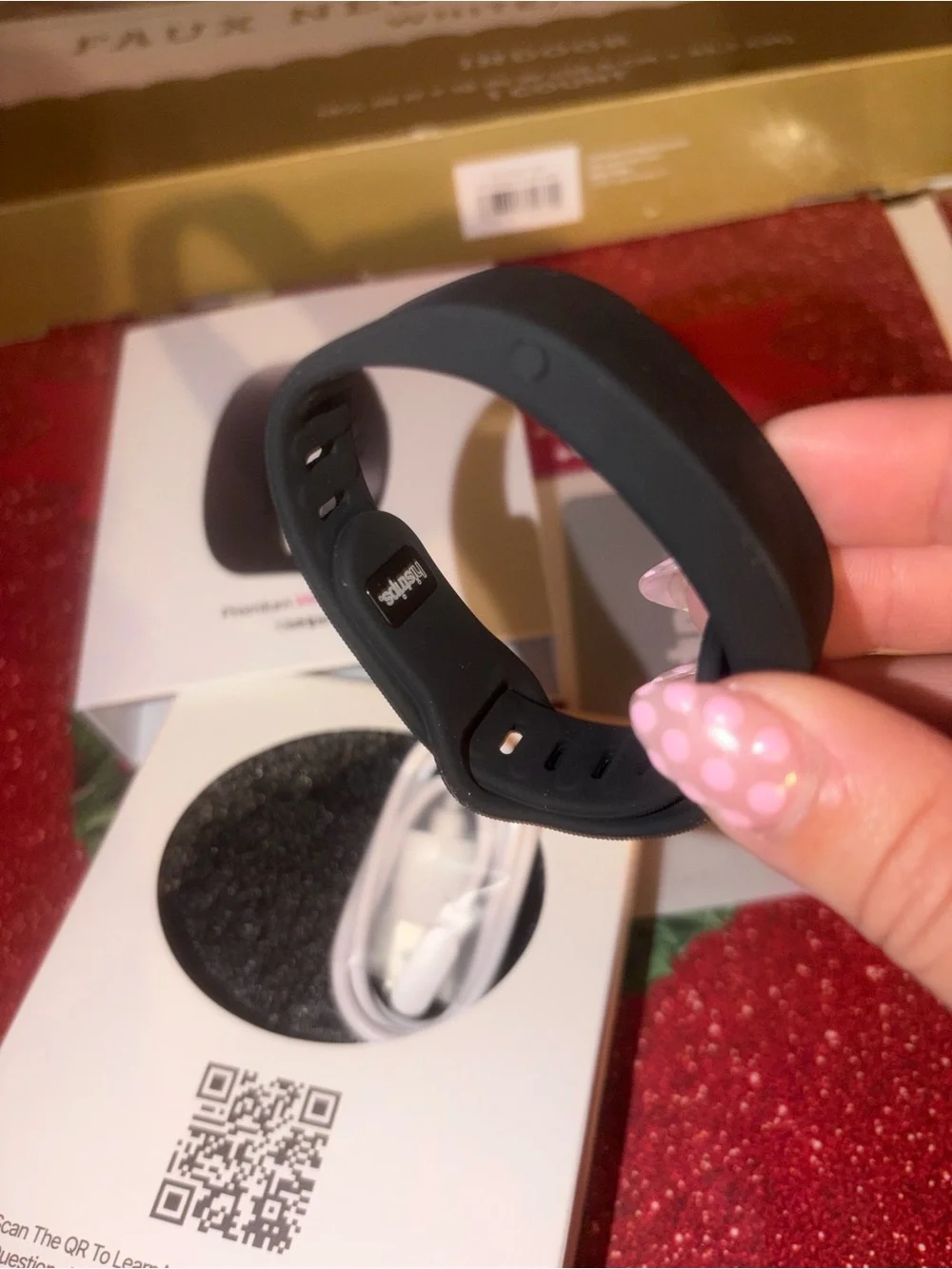 Premium Wrist Alarm Band - Gray
